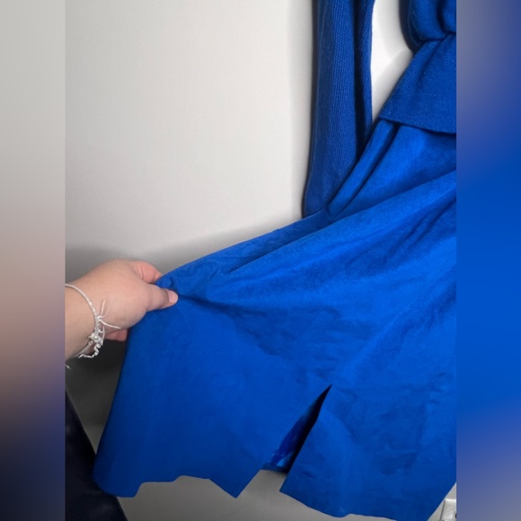 RARE VINTAGE 80s Ciao Ltd Made in Hong Kong Wool blend Dress Women's Size 8 - Picture 6 of 12